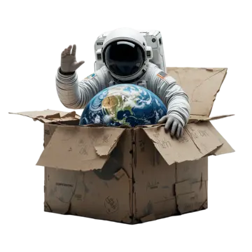 فضانورد چهارم رهاپینگ