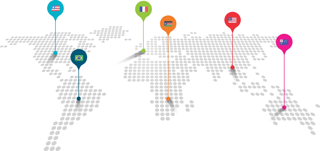 پس زمینه نقشه جهان رهاپینگ