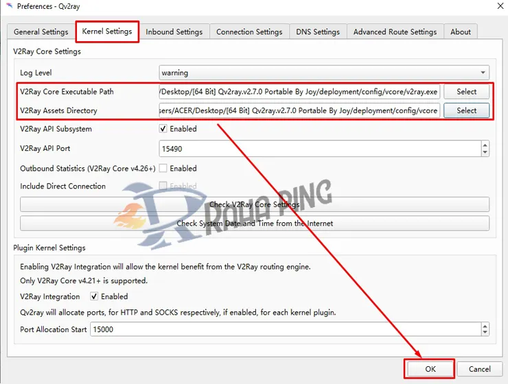 آموزش استفاده از Qv2ray در کامپیوتر