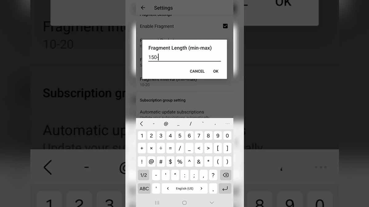 افزایش سرعت کانفیگ V2Ray با تنظیمات Fragment