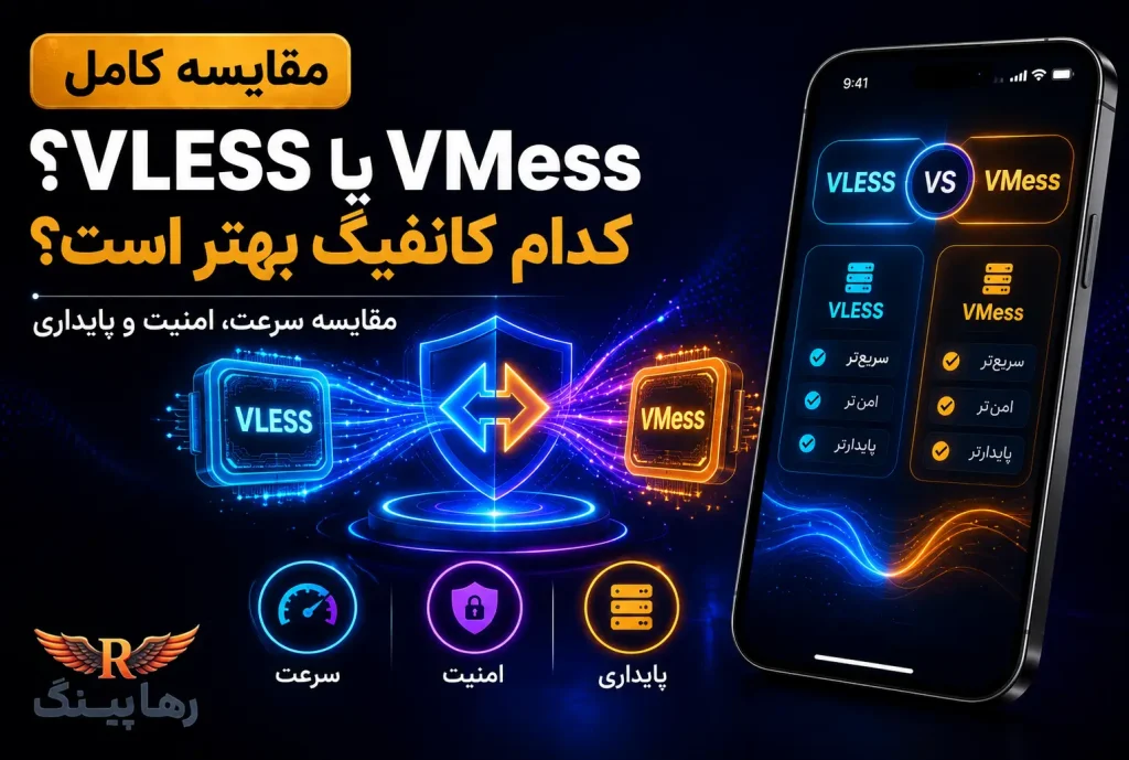 تفاوت VLESS و VMess: کدام کانفیگ بهتر است؟